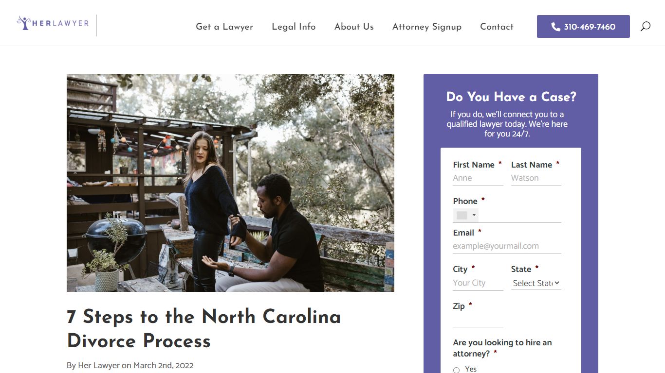 7 Steps to the North Carolina Divorce Process - Her Lawyer